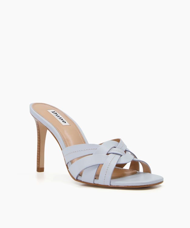 Dune London Morias Women's Heeled Sandals Blue | YQA-892456