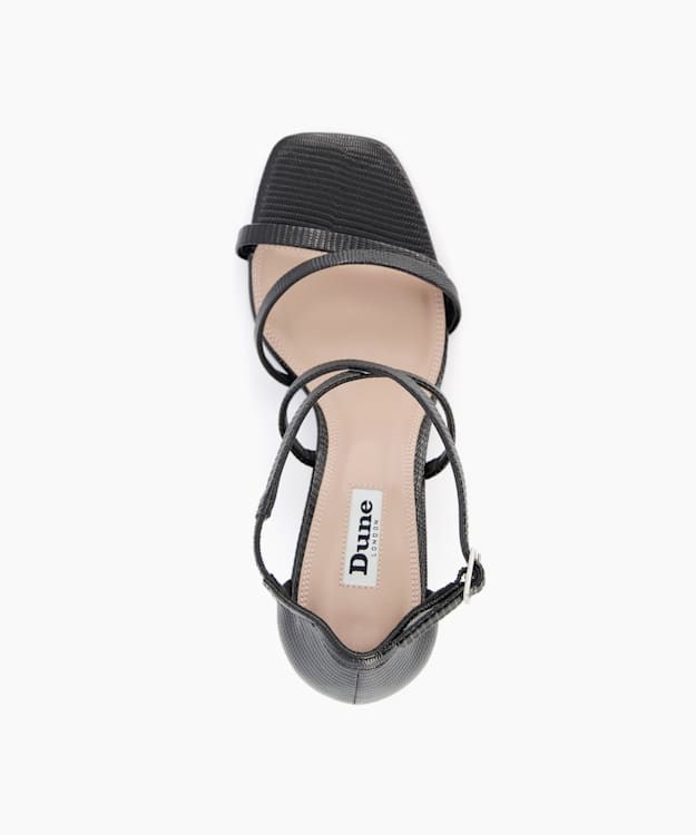 Dune London Musical Women's Heeled Sandals Black | PKA-872410