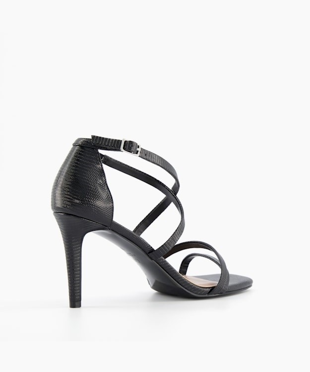 Dune London Musical Women's Heeled Sandals Black | PKA-872410