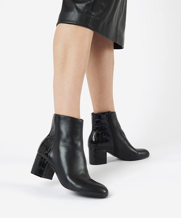 Dune London Oleah Women's Ankle Boots Black | XYW-329607