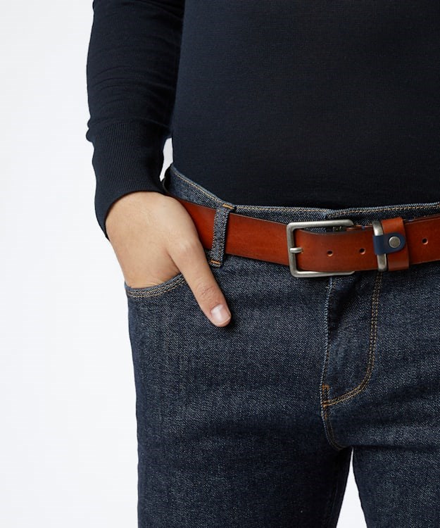 Dune London Ornwell Men's Belts Brown | GKZ-154208