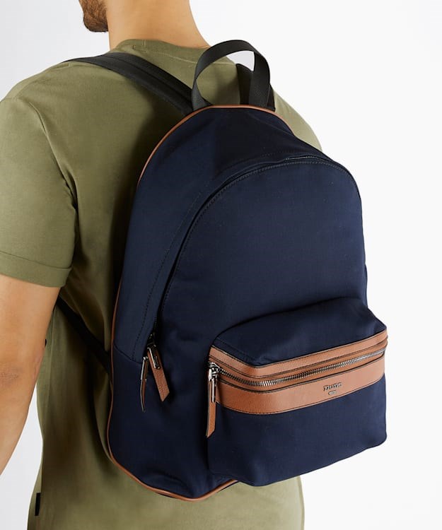 Dune London Pace Men's Backpack Blue | TBY-109483