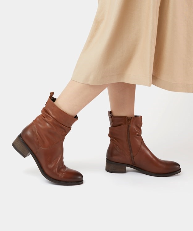 Dune London Pagers 2 Women's Ankle Boots Brown | MZU-356149