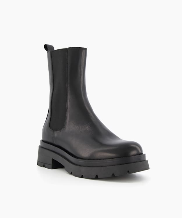 Dune London Palmz Women's Chelsea Boots Black | RPU-643102