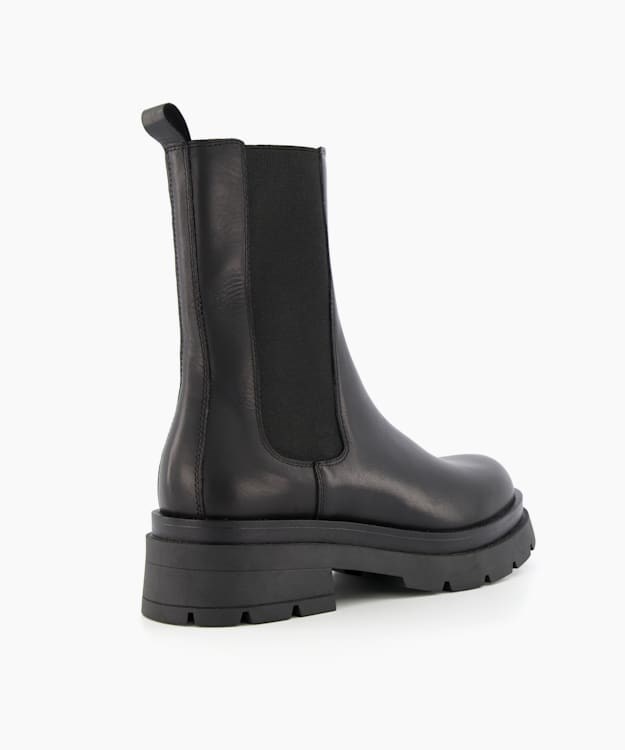 Dune London Palmz Women's Chelsea Boots Black | RPU-643102