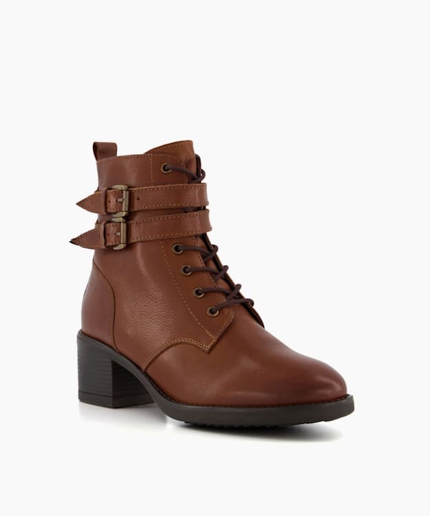 Dune London Paxan Women's Ankle Boots Brown | TQK-729540