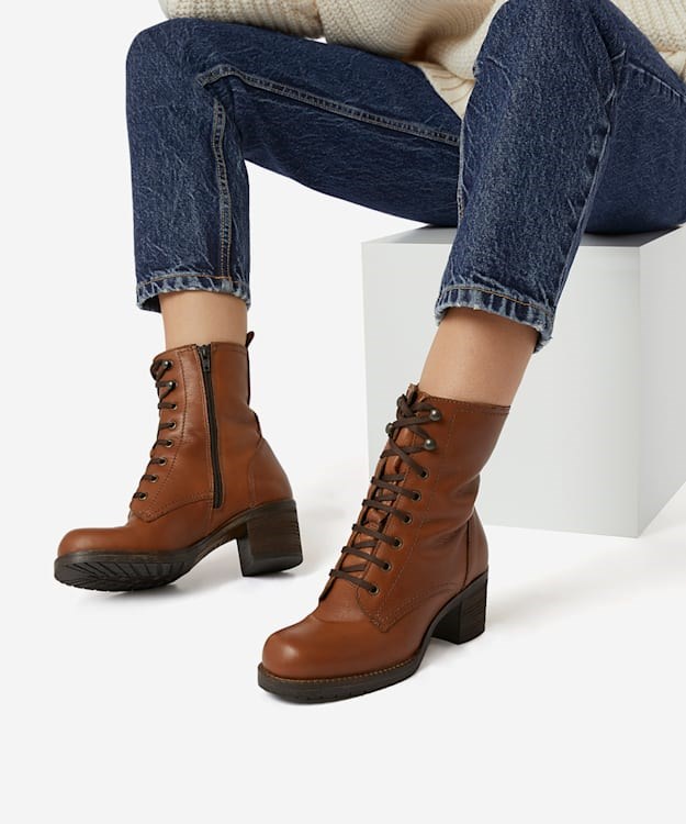 Dune London Pearse T Women's Ankle Boots Brown | EUI-903274