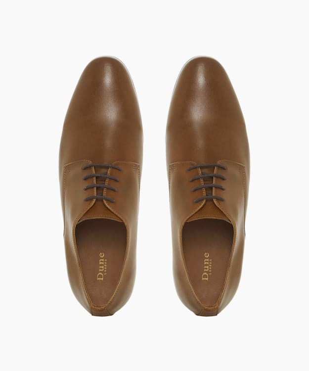 Dune London Pickle Men's Smart Shoes Brown | WZT-613028