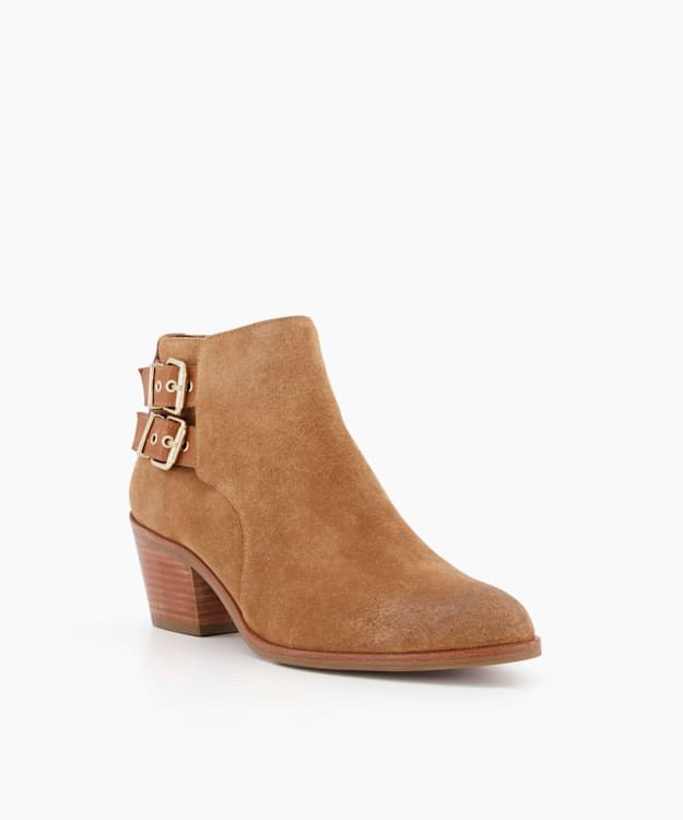 Dune London Pinna Women's Ankle Boots Brown | QAF-536071