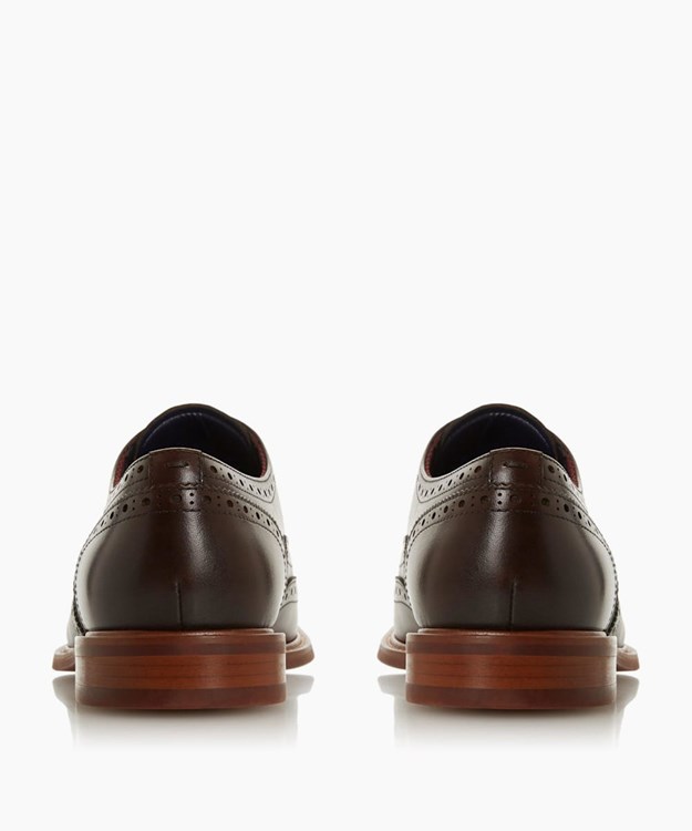 Dune London Pollodium Men's Brogues Shoes Brown | ENL-519347