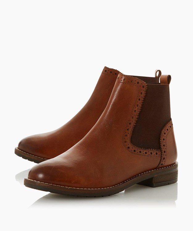 Dune London Quant Women's Chelsea Boots Brown | PST-154867