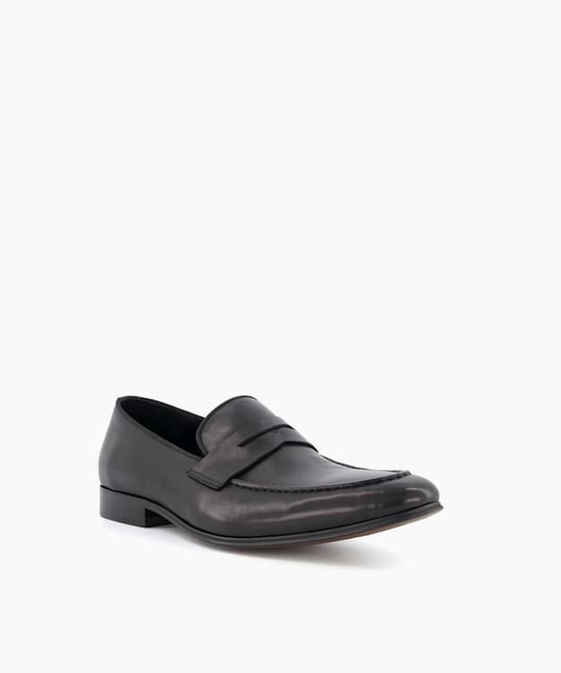 Dune London Racehorse C Men's Loafers Black | PUB-698573