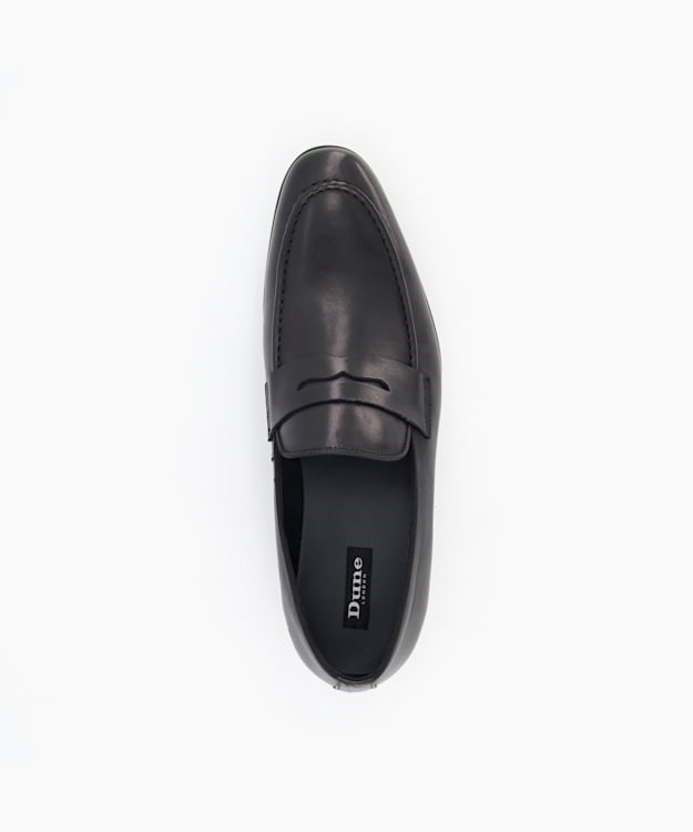 Dune London Racehorse C Men's Smart Shoes Black | AVN-573681