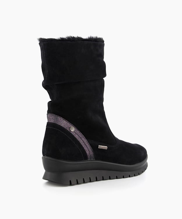 Dune London Rafikii Women's Calf Boots Black | AZD-830427