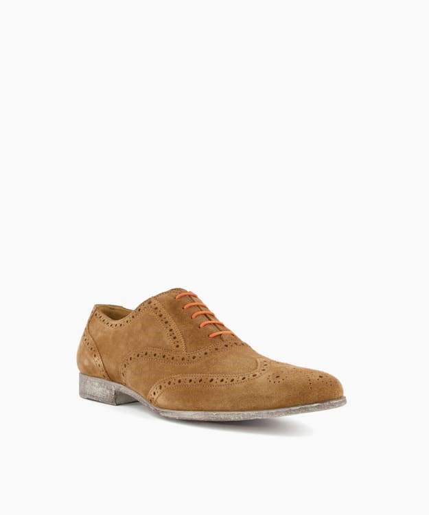 Dune London Rayman Tc Men's Brogues Shoes Brown | LWT-095276