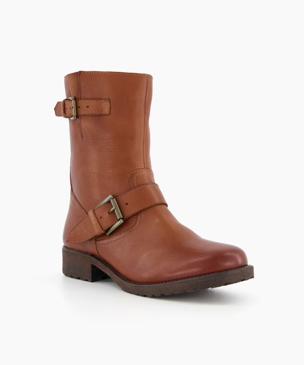 Dune London Rokka Women's Calf Boots Brown | WFP-467809