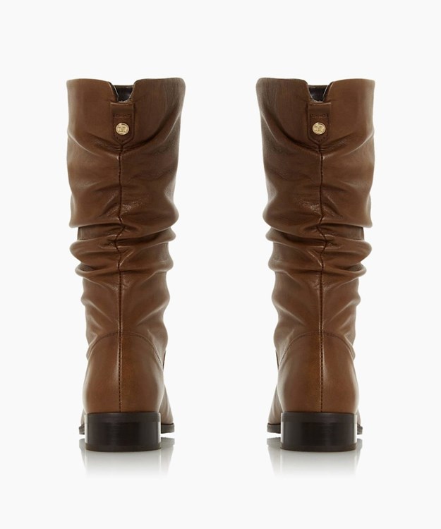 Dune London Rosalinda Women's Calf Boots Brown | YUE-046732