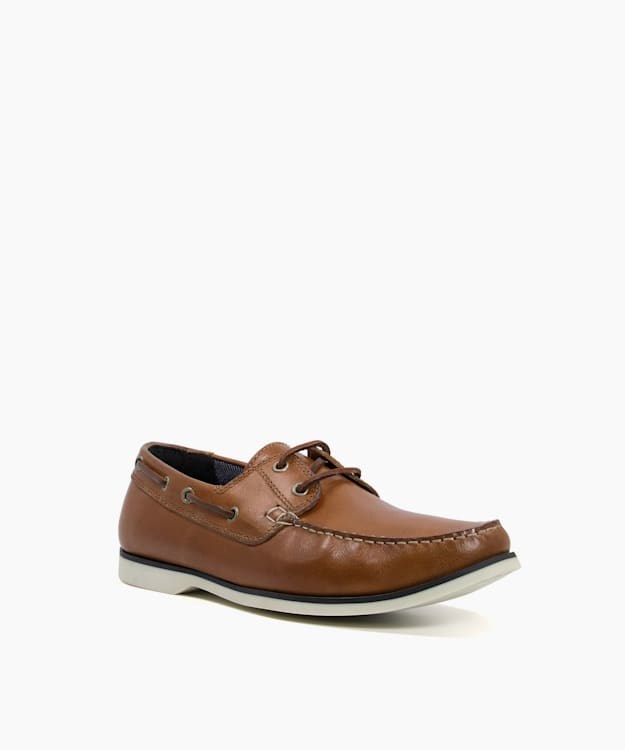 Dune London Sail Men's Boat Shoes Brown | AQK-097246