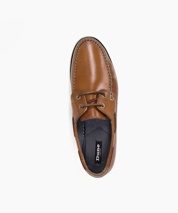 Dune London Sail Men's Boat Shoes Brown | AQK-097246