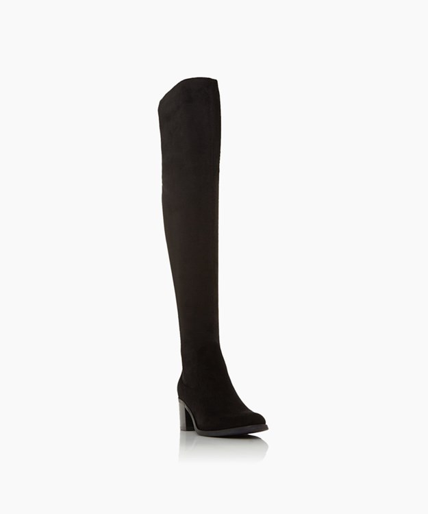 Dune London Sander T Women's Over The Knee Boots Black | UJP-675401