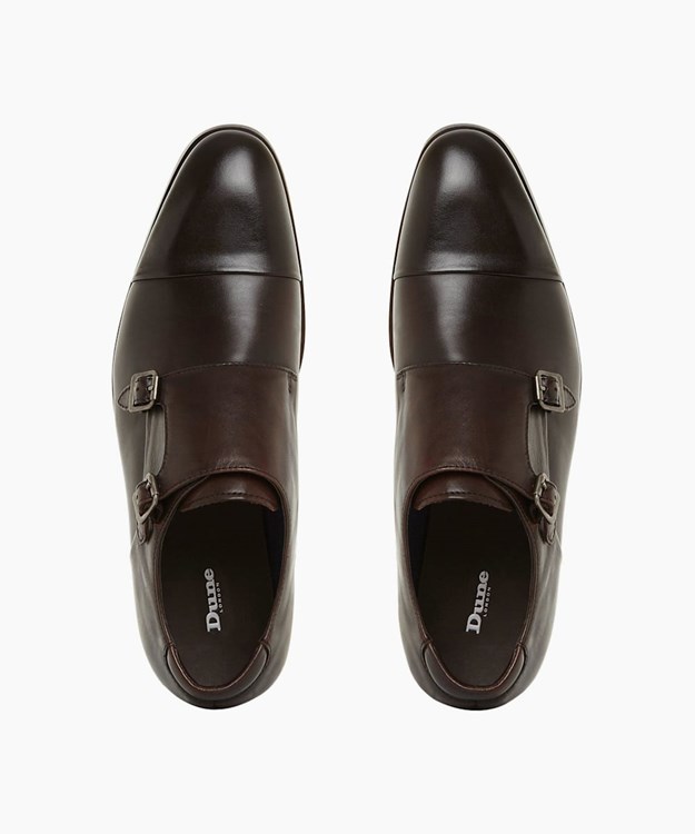 Dune London Scheme Men's Smart Shoes Brown | PDG-165302