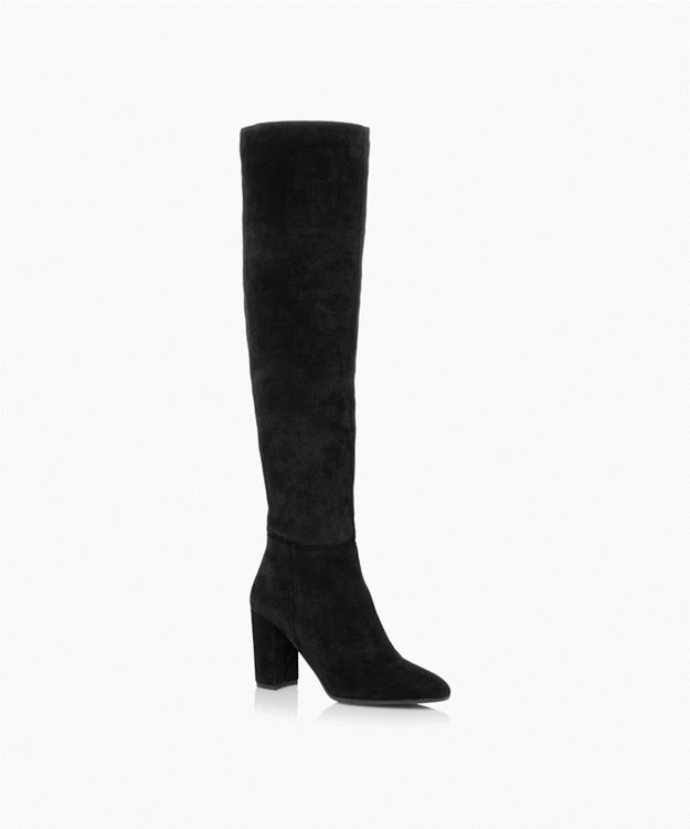 Dune London Selsie Women's Over The Knee Boots Black | EYL-564128