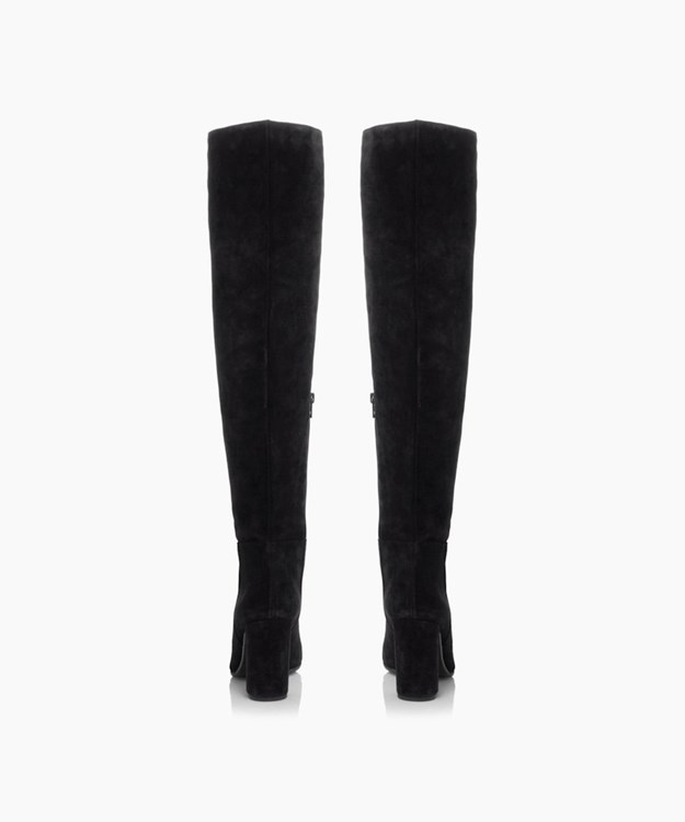 Dune London Selsie Women's Over The Knee Boots Black | EYL-564128