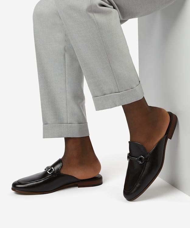 Dune London Sire Men's Loafers Black | NBP-834261