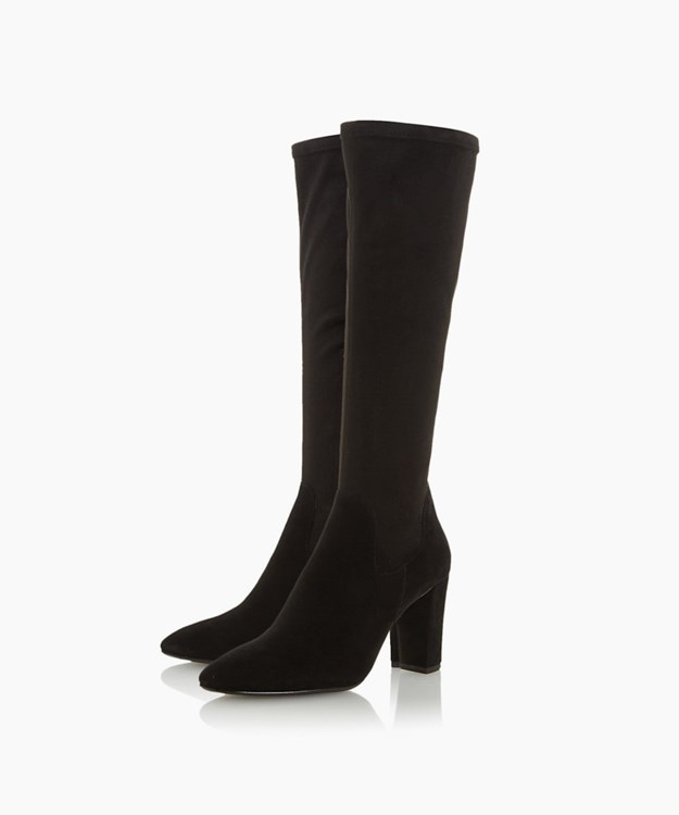 Dune London Siren Women's Knee High Boots Black | TGU-048951