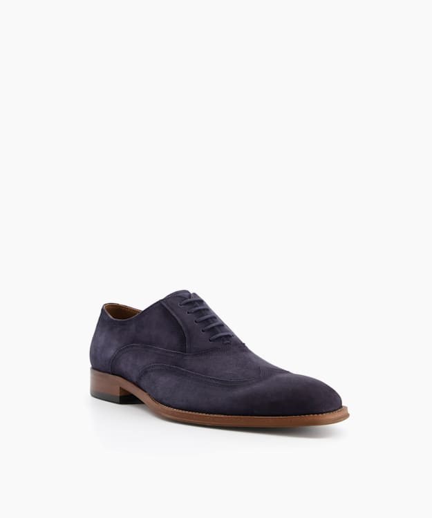 Dune London Somersett Men's Smart Shoes Blue | NMU-605281