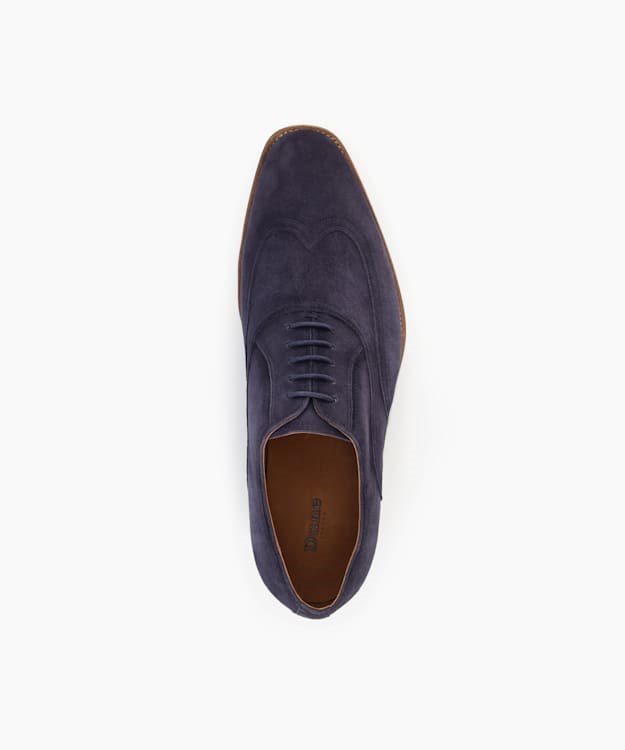 Dune London Somersett Men's Smart Shoes Blue | NMU-605281