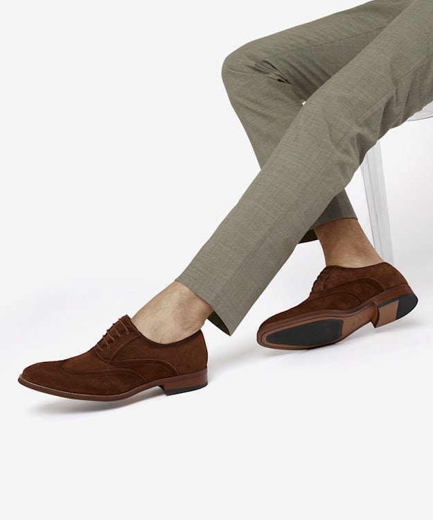 Dune London Somersett Men's Smart Shoes Brown | VOC-319742