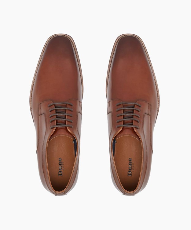 Dune London Sparrows Men's Smart Shoes Brown | LTV-152830