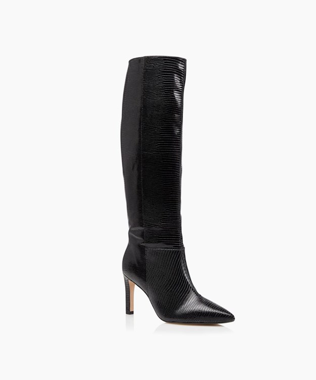 Dune London Spice Women's Knee High Boots Black | YGD-815279