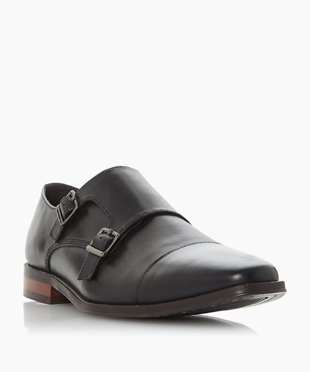 Dune London Stew Men's Smart Shoes Black | LDT-952384