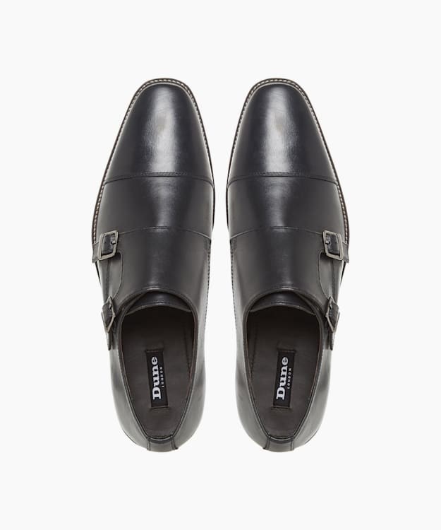 Dune London Stew Men's Smart Shoes Black | LDT-952384