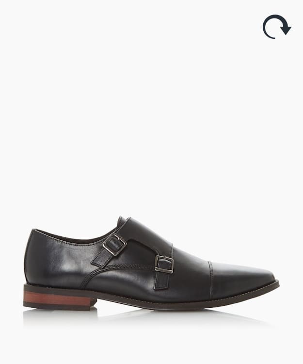 Dune London Stew Men's Smart Shoes Black | LDT-952384