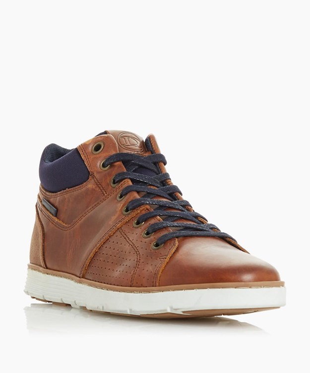 Dune London Strikebridge Men's Sneakers Brown | FNZ-764538