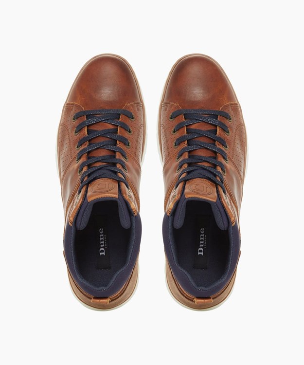 Dune London Strikebridge Men's Sneakers Brown | FNZ-764538