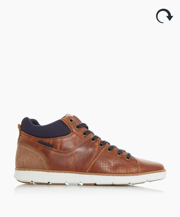 Dune London Strikebridge Men's Sneakers Brown | FNZ-764538