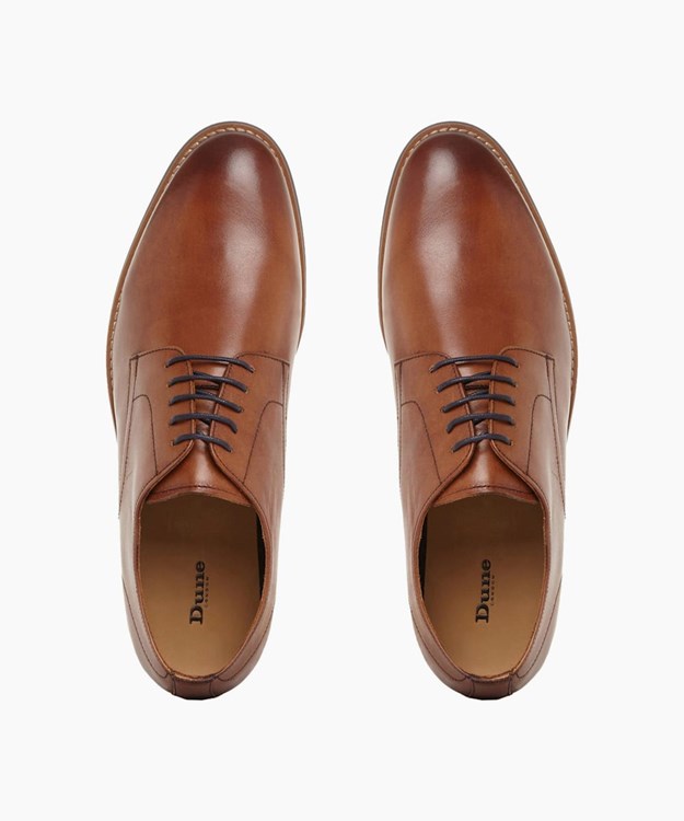 Dune London Suffolks Men's Smart Shoes Brown | ASF-357269