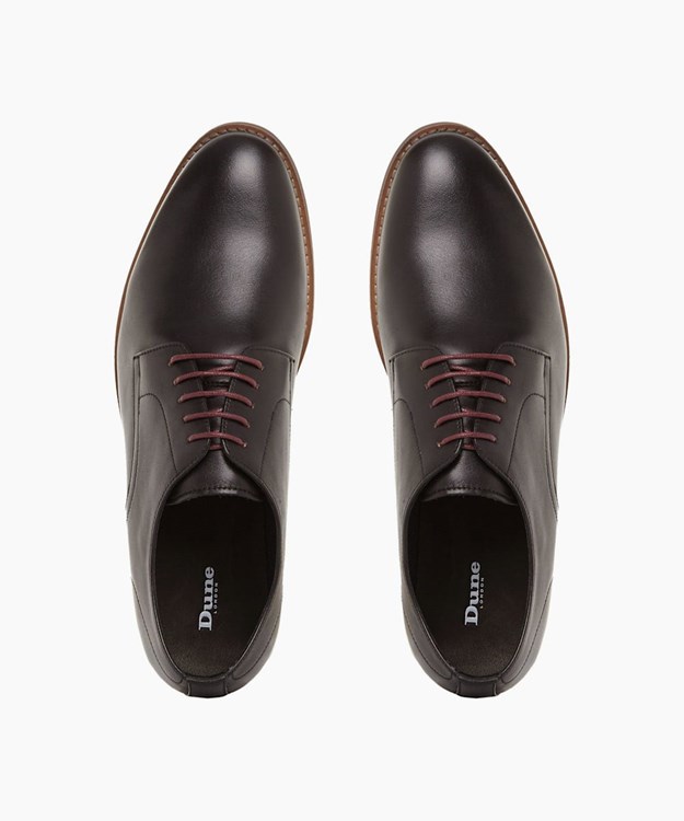 Dune London Suffolks Men's Smart Shoes Black | HIP-641720