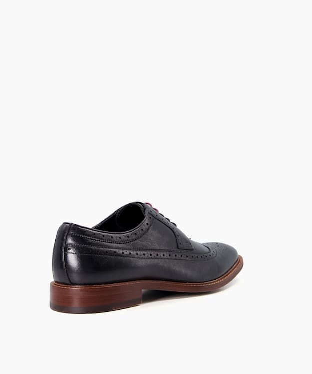 Dune London Superior Men's Brogues Shoes Black | BLA-265034