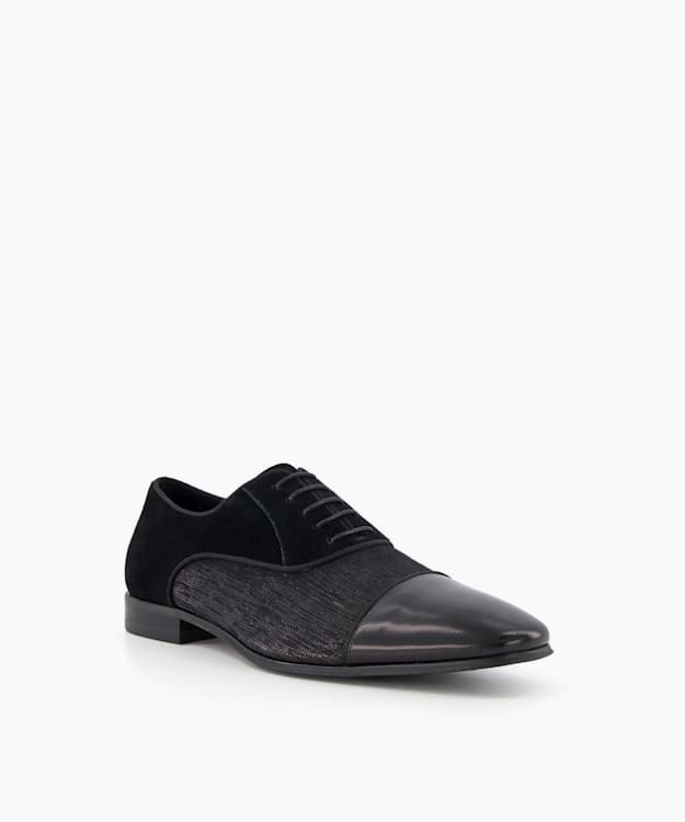 Dune London Systems Men's Smart Shoes Black | HAE-718905