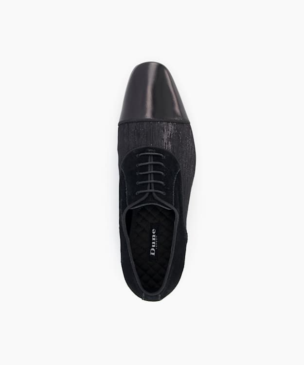 Dune London Systems Men's Smart Shoes Black | HAE-718905