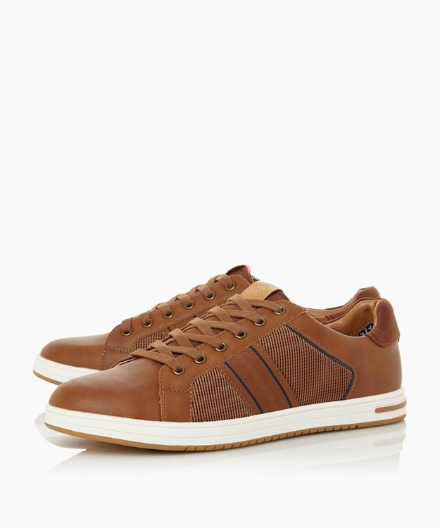 Dune London TRUE Men's Sneakers Brown | BVH-740953