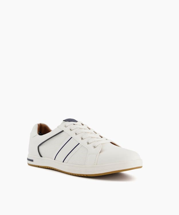 Dune London TRUE Men's Sneakers White | EXS-724810