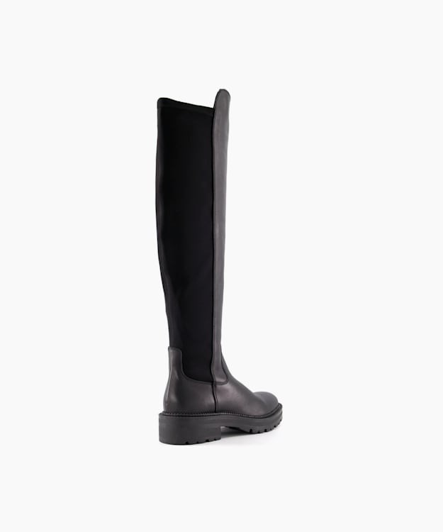 Dune London Tella Women's Knee High Boots Black | GYS-376140