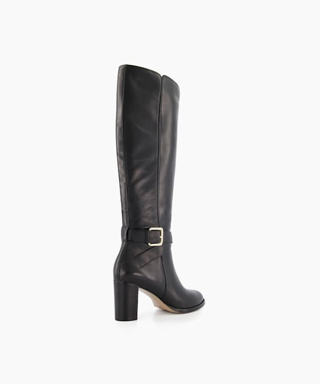 Dune London Thia Women's Knee High Boots Black | LYF-715940