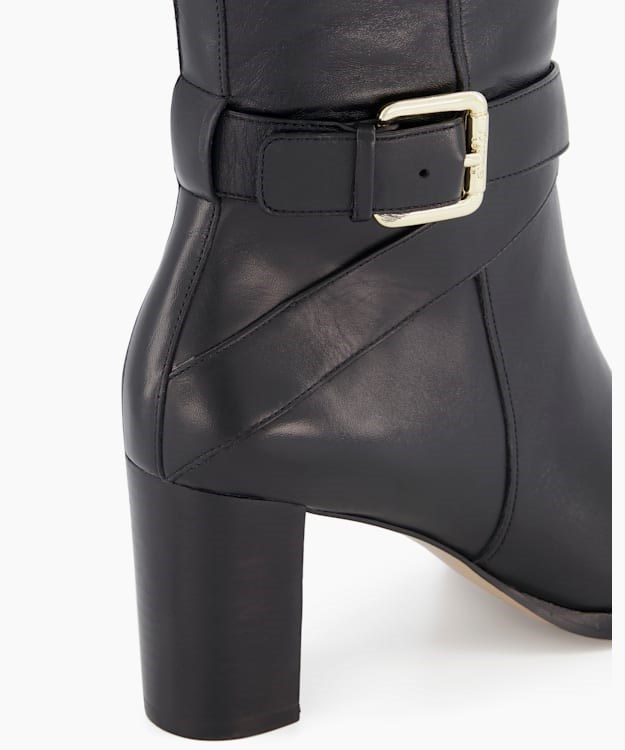 Dune London Thia Women's Knee High Boots Black | LYF-715940